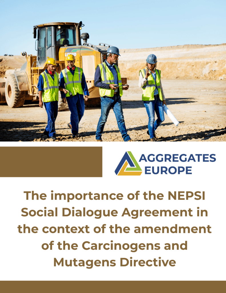 The importance of the NEPSI Social Dialogue Agreement in the context of the amendment of the Carcinogens and Mutagens Directive