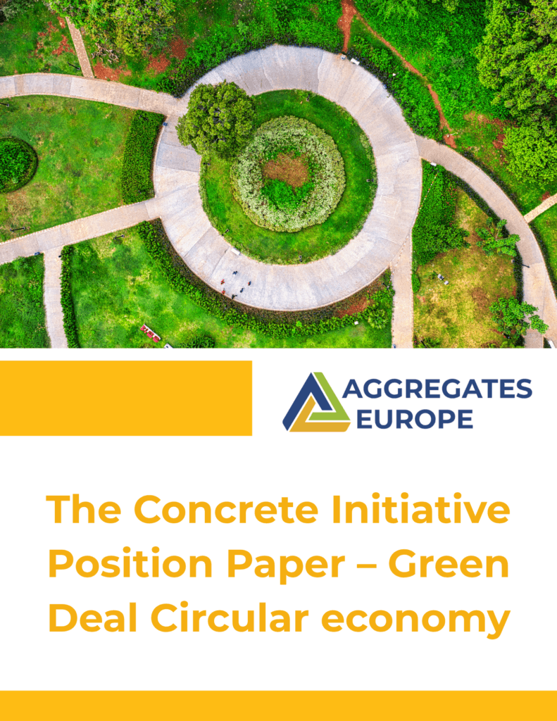 The Concrete Initiative Position Paper – Green Deal Circular economy