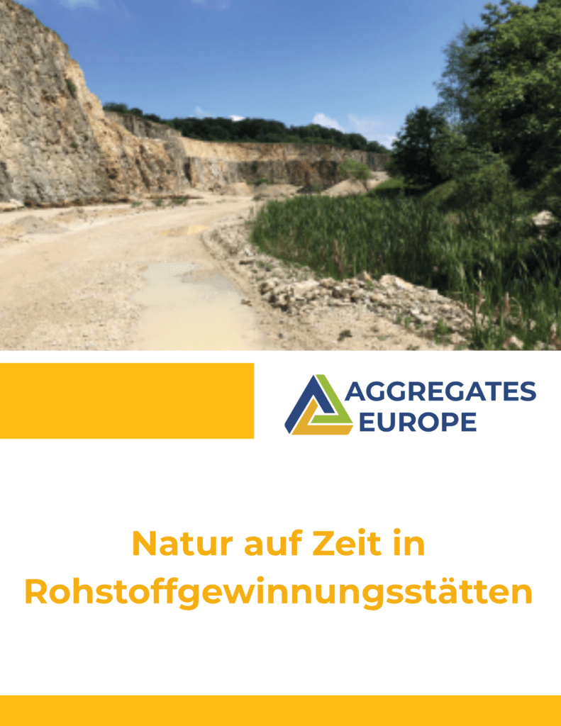 Natur auf Zeit in Rohstoffgewinnungsstätten