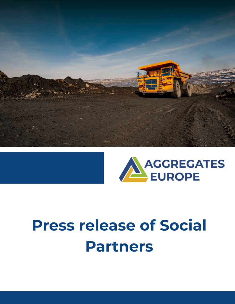Press release of Social Partners for