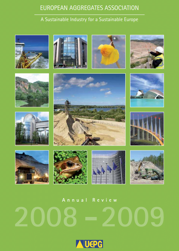 Aggregates Europe – UEPG Annual Review 2008-2009