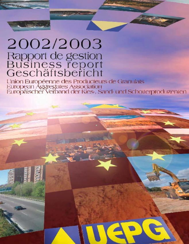Aggregates Europe – UEPG Annual Report 2002-2003