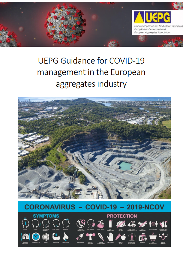 Aggregates Europe – UEPG – Covid-19 Guidance