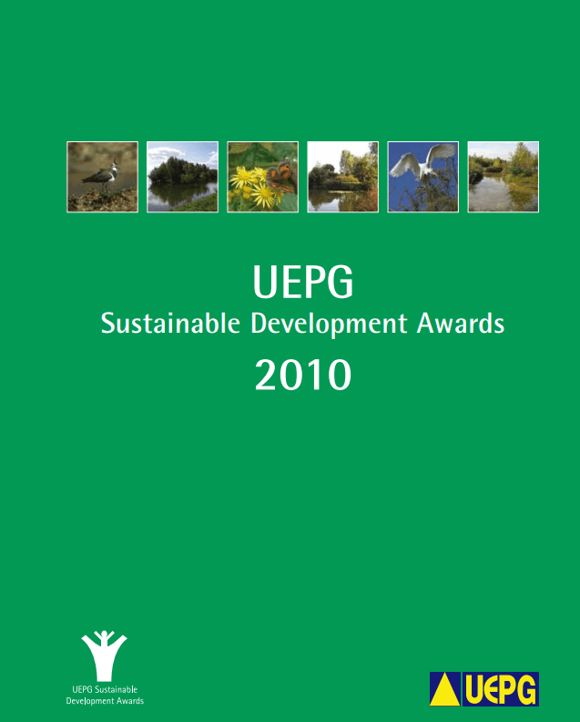 Aggregates Europe – UEPG Sustainable Development Awards 2010