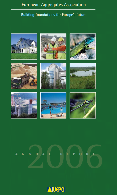 Aggregates Europe – UEPG Annual Report 2006