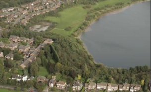 Extensive restoration works before donating the land  to Astbury Mere Country Park