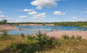 Creation of Lake Mellilänjärvi