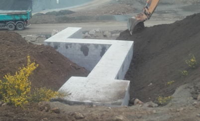 Creation of an artificial tunnel for bats